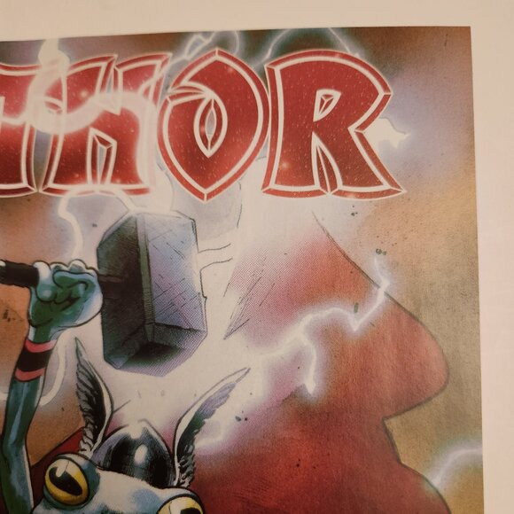 Thor #18A (2021) Marvel Comics, Throg, Donny Cates, NM - Picture 4 of 13